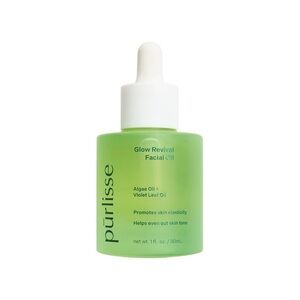 Purlisse Glow Revival Facial Oil Algae Oil Violet Leaf Oil Elasticity Skin Tone